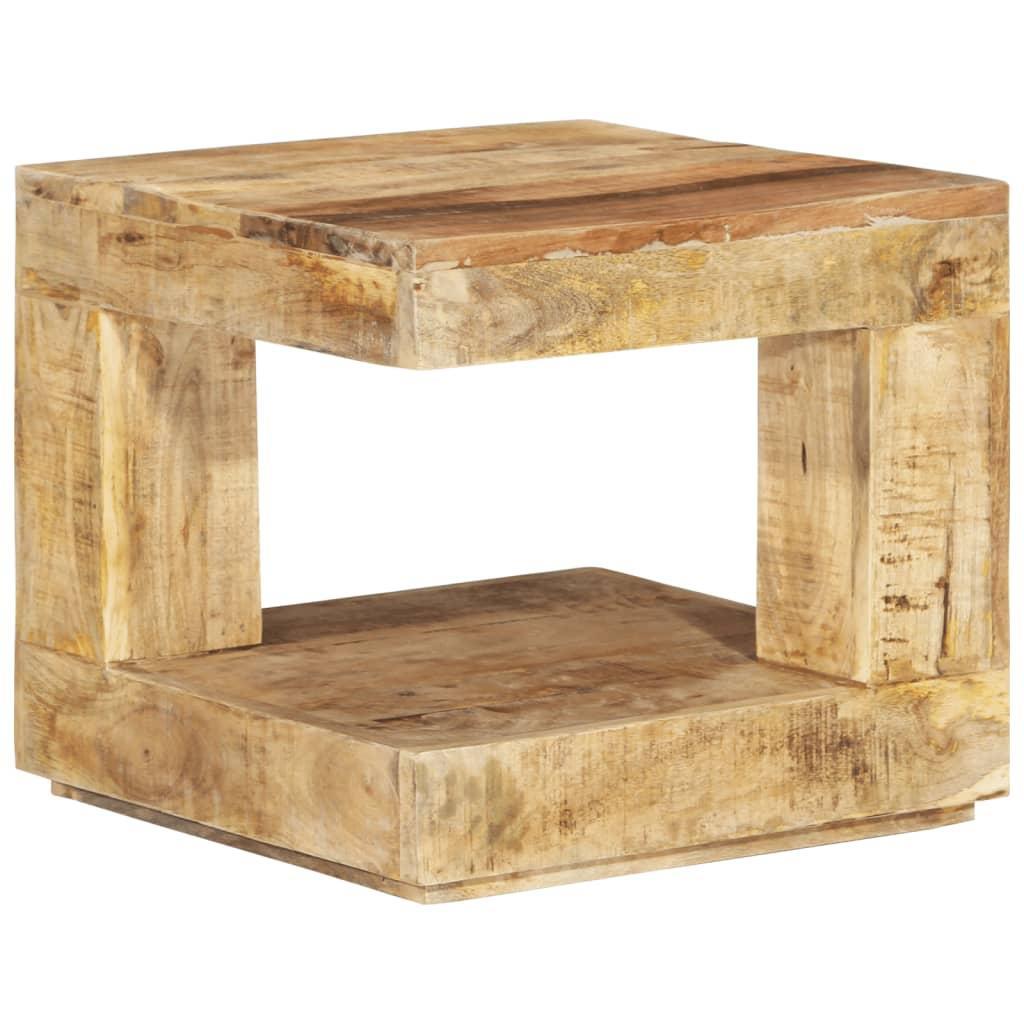 Coffee Table 45x45x40 cm Solid Wood Mango vidaXL