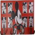 Disney Mickey Mouse Faces Key Holder Rack