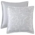 Platinum Collection Koko Silver European Pillow Cover