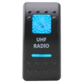 UHF Radio Rocker Switch Cover Only - Blue