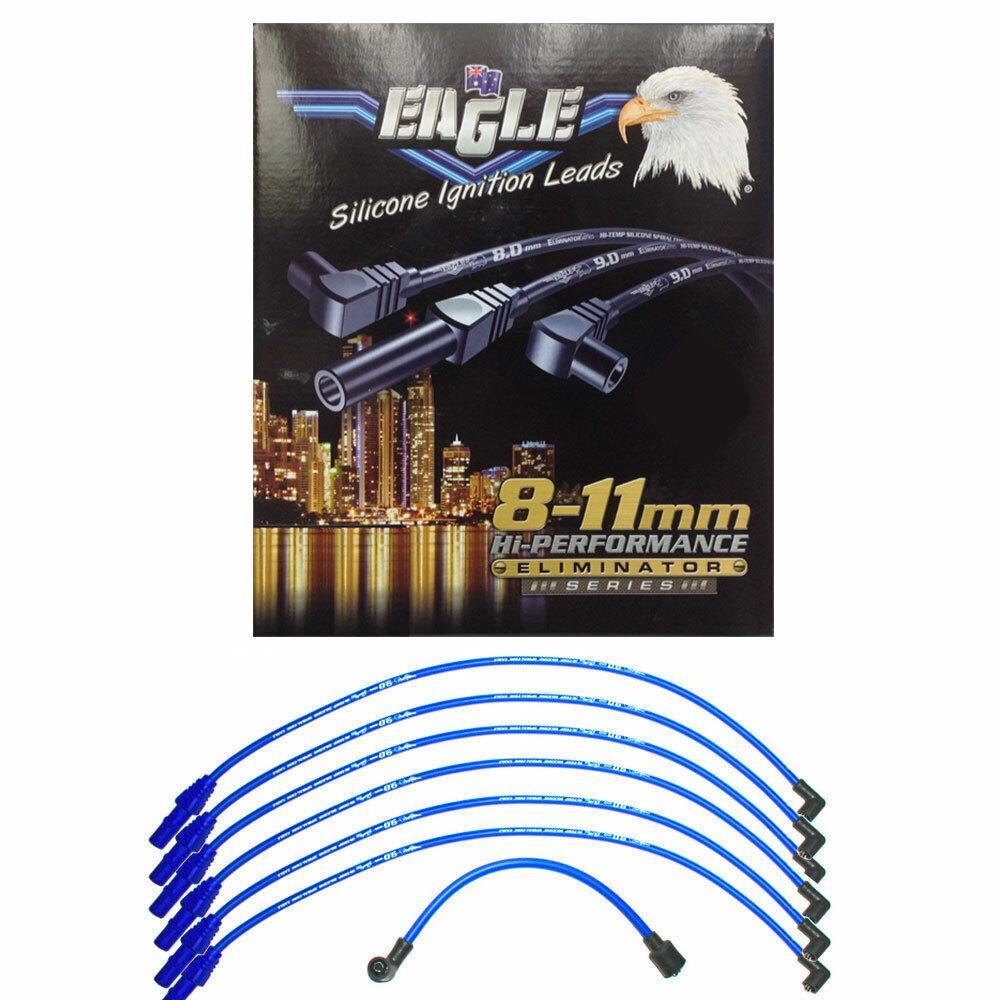 Eagle ignition leads blue for Ford Falcon EA 3.2 6Cyl SOHC 1988 86107HD