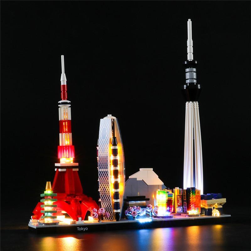 DIY LED Light Lighting Kit ONLY For LEGO 21051 Block Bricks Toy