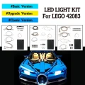 DIY LED Light String Kit For LEGO 42083 Bugatti Chiron Technic Set