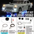 DIY LED Light String Kit For LEGO 10262 For Aston Martin DB5 For James Bond Bricks