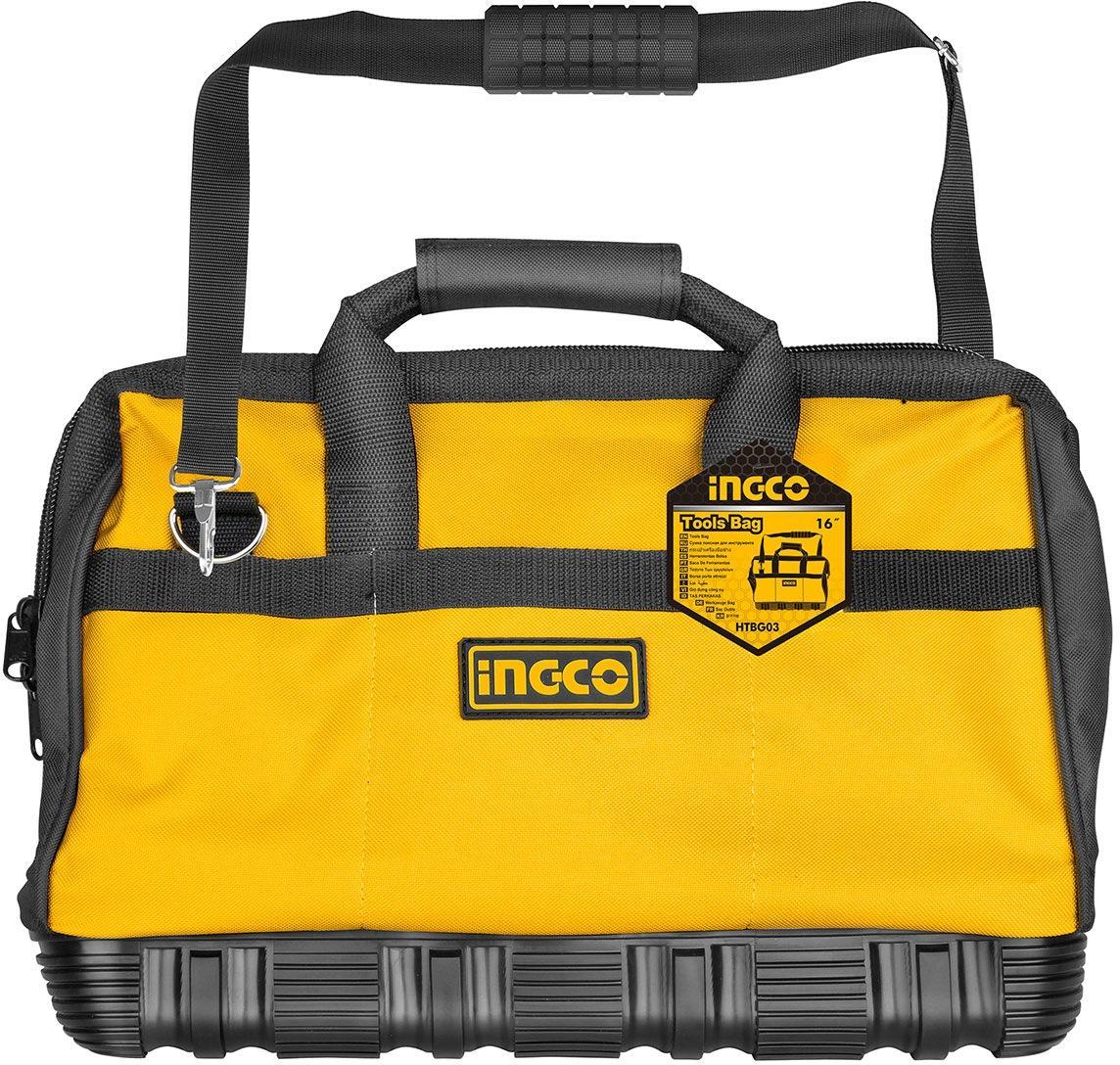 Ingco Tool Bag 400Mm W/Reinforced Base Trade - HTBG03