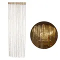 1pc 2M x 1M Door String Curtain Panel Wall Window Room Divider Tassel Curtain for Home Decoration )
