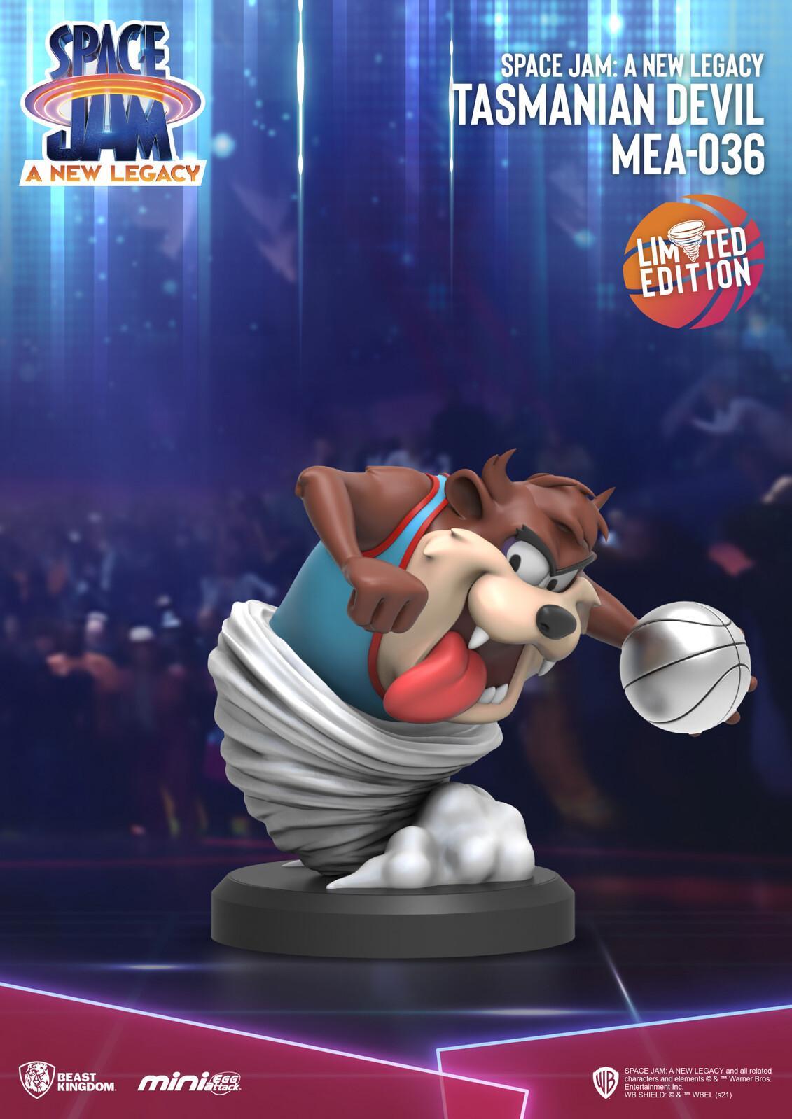 Beast Kingdom Mini Egg Attack Space Jam a New Legacy Taz Limited Edition