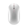 Xiaomi Fashion Mouse Portable Wireless Game Mouse 1000dpi 2.4GHz Bluetooth link Optical Mouse Mini Portable Metal Mouse - Silver