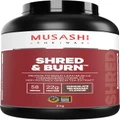 Musashi Shred And Burn Chocolate 2kg