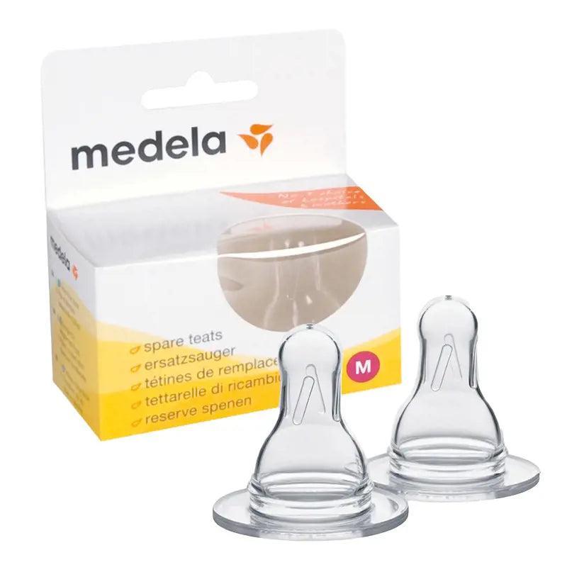 Medela Spare Teat X 2 - Medium Flow