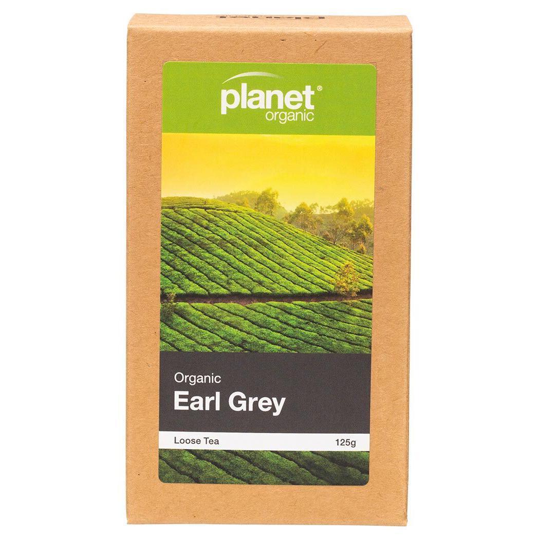 PLANET ORGANIC Loose Leaf Tea Organic Earl Grey 125g