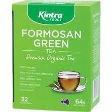 KINTRA FOODS Formosan Green Tea Tea Bags 32
