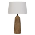 Amalfi Wyoming Table Lamp Bedside Light Desk Reading Lamp Decor Natural/Grey 38x38x60cm