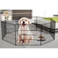 Advwin 42" Dog Fence Pet Playpen Foldable (8 Panel)