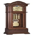 206cm Walnut Grandfather Clock with Triple Chime & Moon Dial By AMS