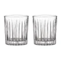 2PK Xavier Crystal 275ml Whisky Glass Cup Liquor Glasses Drinking Tumbler Clear