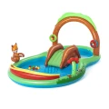 Bestway® 3m x 1.3m Inflatable Friendly Woods Water Fun Park Pool & Slide 214L