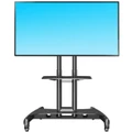 Adjustable Height Portable Mobile Television Stand