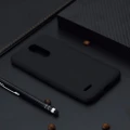 For LG K8 (2018) Candy Color TPU Case(Black)