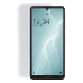 TPU Phone Case For Sharp Aquos Sense4 Lite(Transparent White)