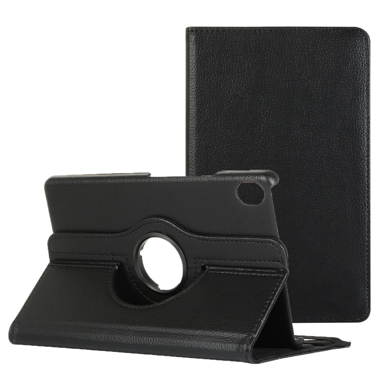 For Lenovo Legion Y700 Litchi Texture 360 Degrees Rotation Leather Tablet Case with Holder(Black)