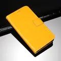 idewei Crazy Horse Texture Horizontal Flip Leather Case with Holder & Card Slots & Wallet For Nokia XR20 5G(Yellow)