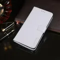 For HTC Desire 21 Pro 5G idewei Crazy Horse Texture Horizontal Flip Leather Case with Holder & Card Slots & Wallet(White)