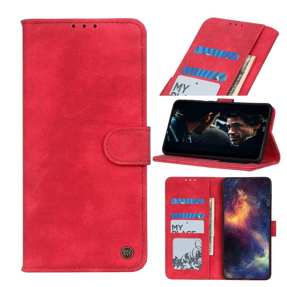For Sharp EP3 / Sense 4 Antelope Texture Magnetic Buckle Horizontal Flip PU Leather Case with Card Slots & Wallet & Holder(Red)