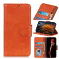 For HTC Desire 20 Pro Napa Texture Horizontal Flip Leather Case with Holder & Card Slot & Wallet(Orange)