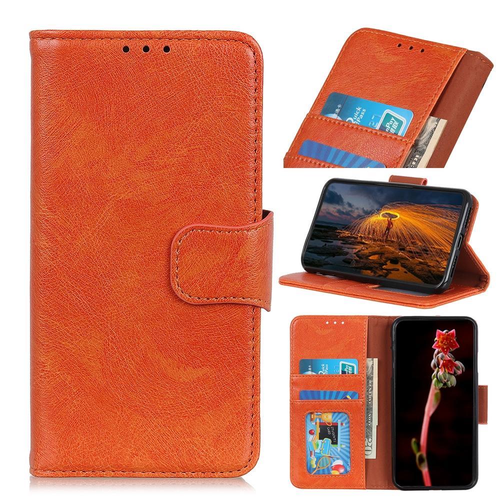 For LG K62 Nappa Texture Horizontal Flip Leather Case with Holder & Card Slots & Wallet(Orange)