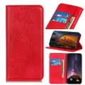 For Alcatel 1S 2020/1V 2020/3L 2020 Magnetic Crazy Horse Texture Horizontal Flip Leather Case with Holder & Card Slots & Wallet(Red)