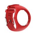 For POLAR M200 Texture Silicone Replacement Strap Watchband, One Size(Red)