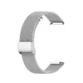 For Huawei GT/GT2 46mm/ Galaxy Watch 46mm/ Fossil Fossil Gen 5 Carlyle 46mm Stainless Steel Mesh Watch Wrist Strap 22MM(Silver)