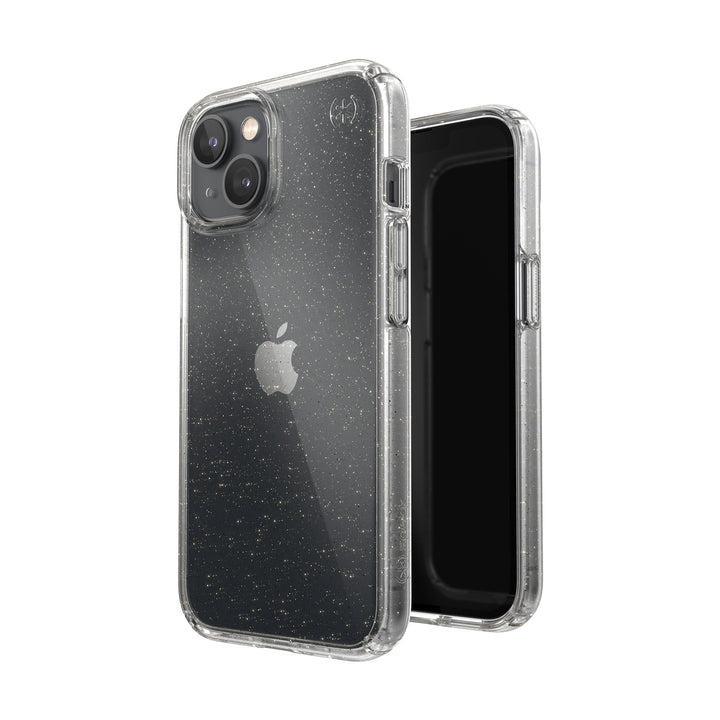 SPECK Apple iPhone 14 Perfect Glitter Case - Clear/Gold Glitter