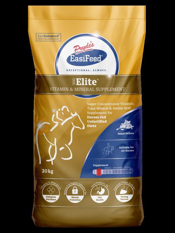 Prydes Easifeed 300 Elite Vitamin & Mineral Supplement Horse Pellet 20kg