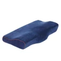 Neck Care Rebound Contour Support Memory Foam Pillow - Navy