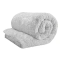 Teddy Bear Fleece Thermal Winter Quilt Doona Cover- White