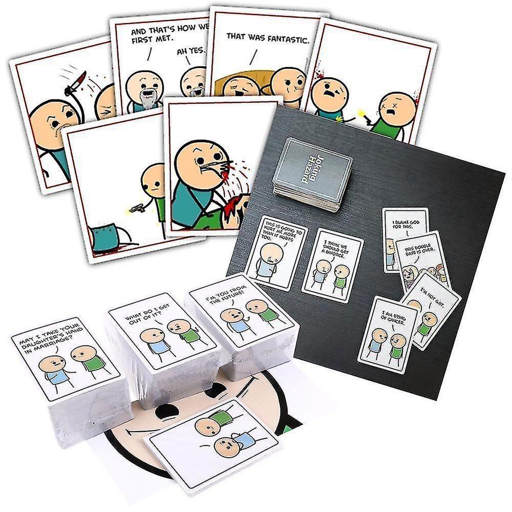 Vicanber Joking Hazard Double Couple Board Game Casual Party Puzzle Cards