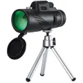 80X100 HD Monocular Telescope Phone Camera Holder Tripod For Hunting