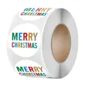 LG-210730-38-005 Christmas Sticker Gift Tags In Rolls With Colorful Letters(Colorful)