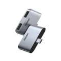 USB C to Dual USB 3.0 SUPER SPEED OTG Adapter Converter for Phone PC Tablet
