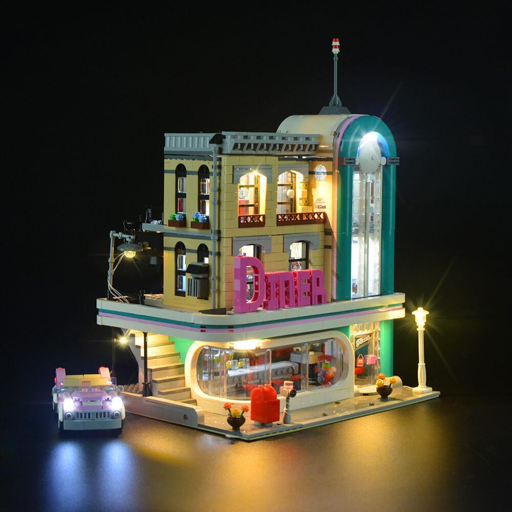 Lego Downtown Diner 10260 Light Kit