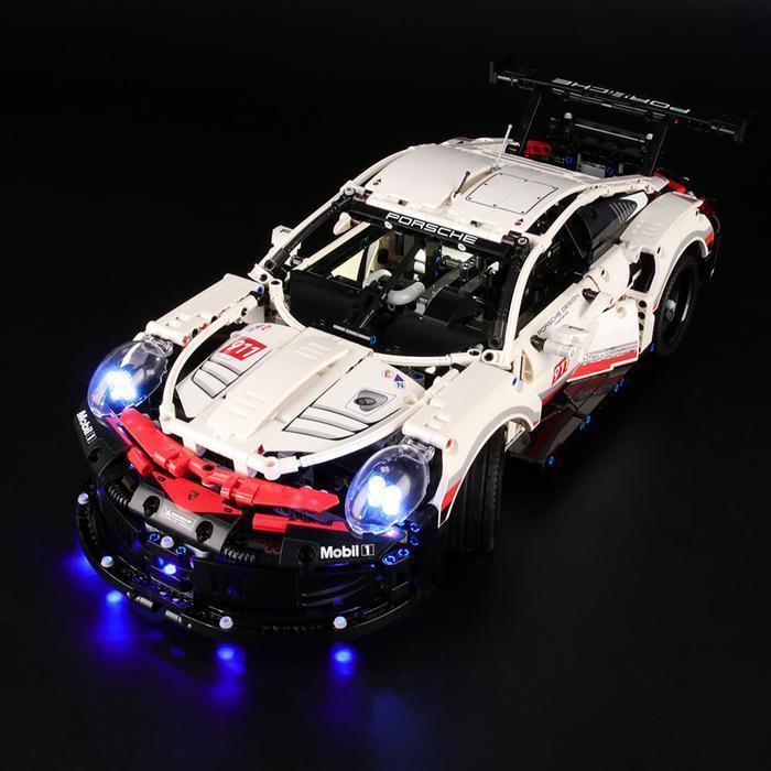 Lego Porsche 911 RSR 42096 Light Kit