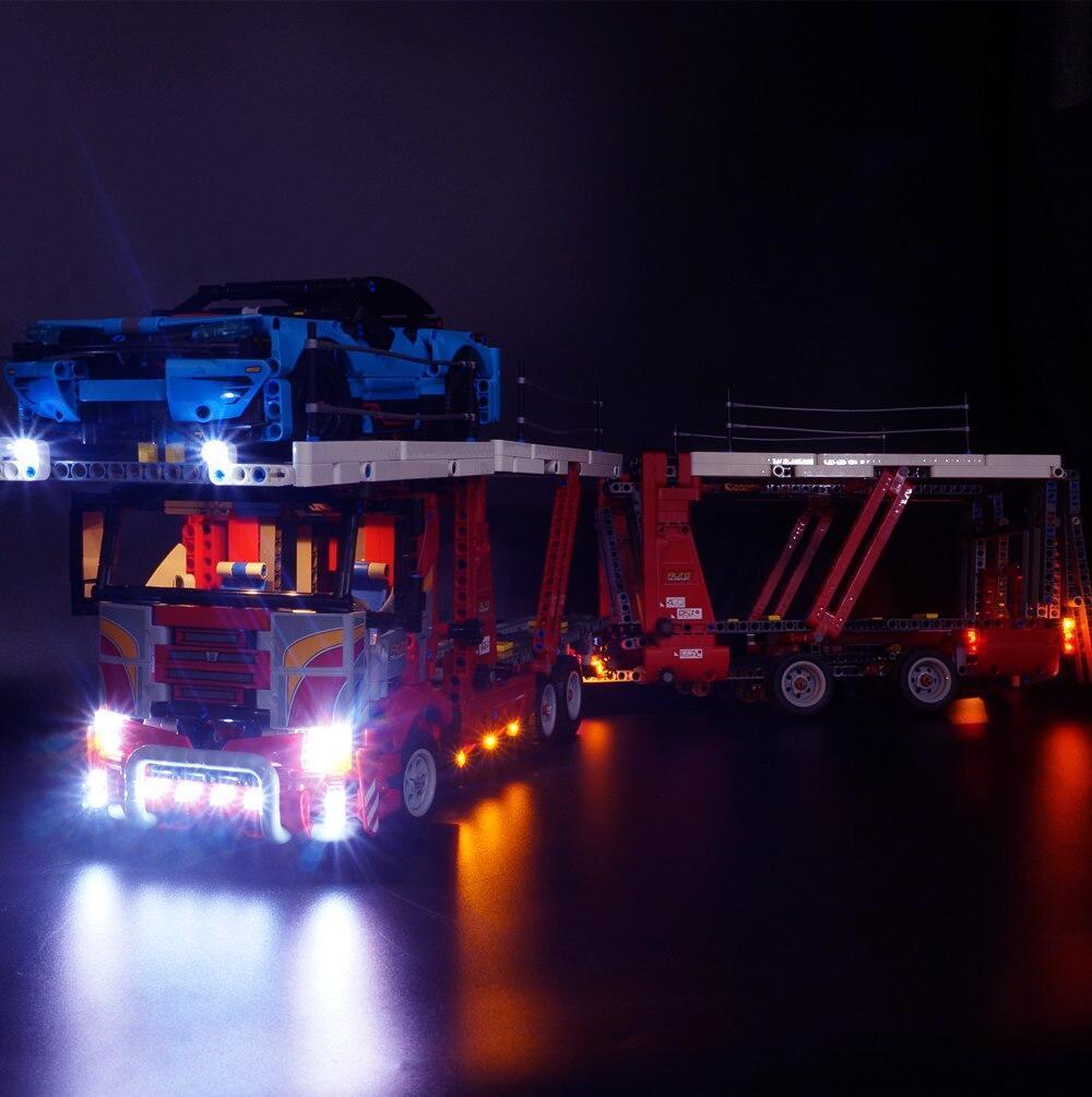 Lego Car Transporter 42098 Light Kit