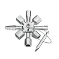 10 In1 Multifunctional Triangle Key Wrench Elevator Water Meter Valve Cross Key