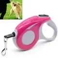 Automatic Pet Traction Device Household Dog Walking Retractable Traction Rope, Length:5m(Pink)