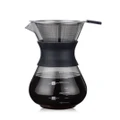High Temperature Resistant Coffee Maker, Capacity:400ml, Style:With Strainer