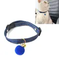 6 PCS Pet Cowboy Cat Dog Collar With Bell Pet Accessories, Size:S 16-32cm, Style:Small Ball