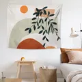 Fabric Tapestry Exaggerated Abstract Style Hanging Background Covering Cloth, Size: 200x150cm(Illustration 01)