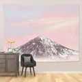Girl Heart Oil Painting Wallpaper Background Cloth Room Decoration Hanging Cloth, Size: 200x150cm(Landscape -7)